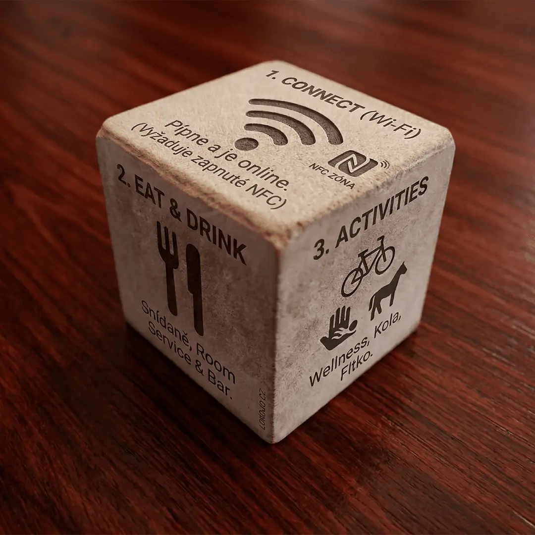 Detail betonové kostky LOKOJO